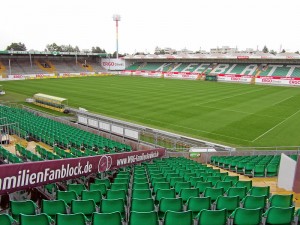 Blick auf das Spielfeld (Foto: Andreas Rümler / »Färdder«)