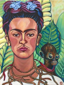 Mariagrazia Huaman fälscht Frida Kahlo