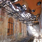 Innenraum des Lokschuppens im Mai 2011 (Foto: Alexander Mayer)