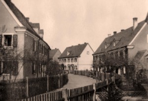 Wallensteinstraße im Jahr 1930 (Foto: Sammlung A. Mayer)